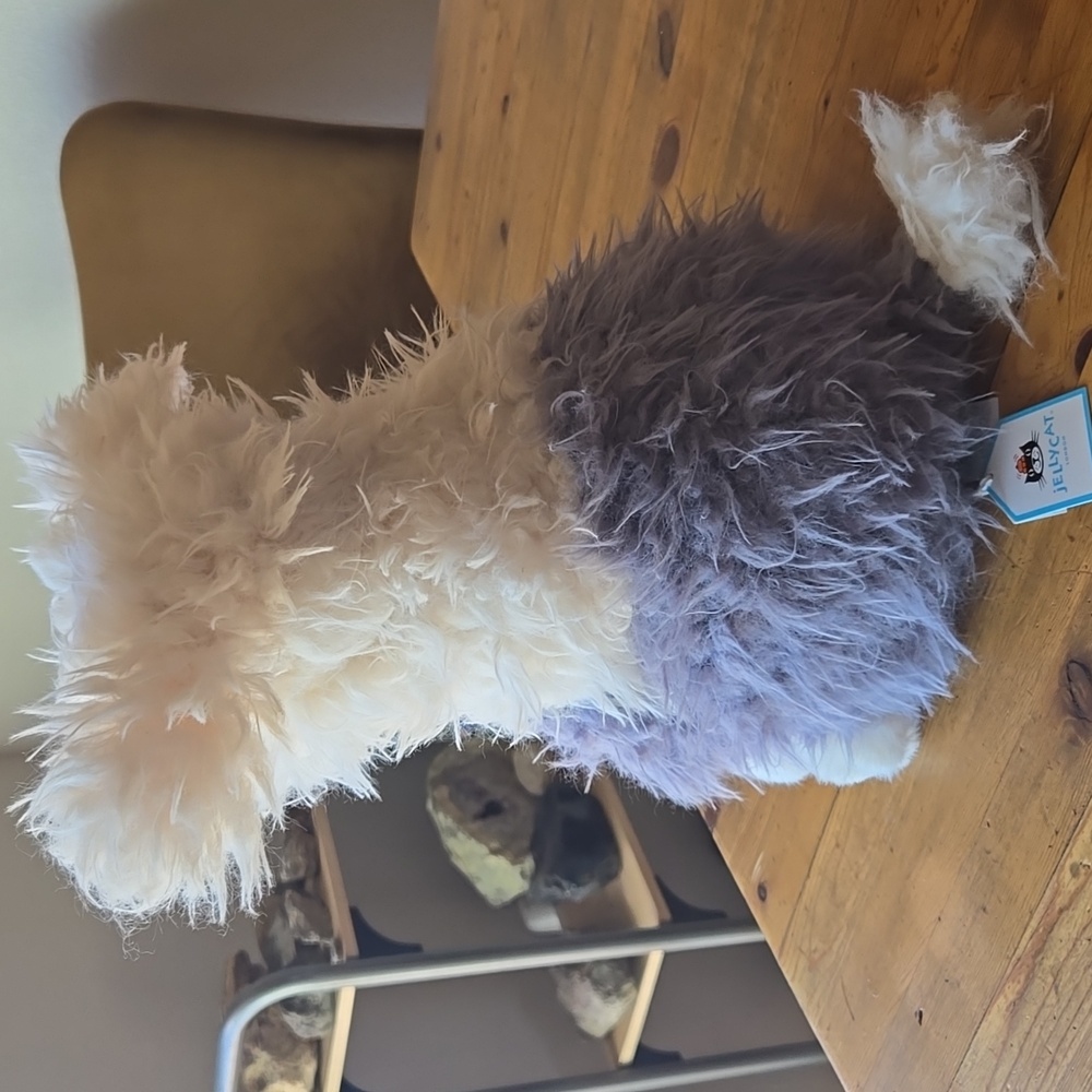 Jellycat Ewert Sheepdog 11x6.5x5'' Soft &  Plush BNWT Authentic - Picture 5 of 7